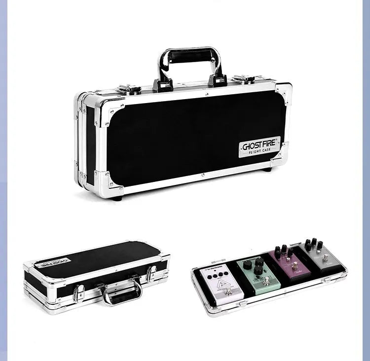 T-EC8 aviation box guitar single-effect digital processor stompbox with flight case
