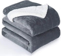 USB electric heating blanket with temperature controller in grey flannel fabric