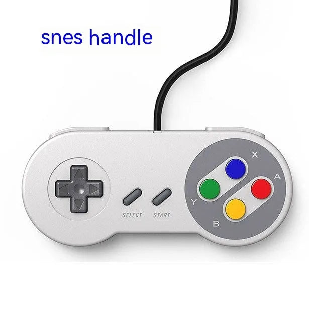 Super ConsoleX wired USB game controller in SNES-style design with AC Original Handle
