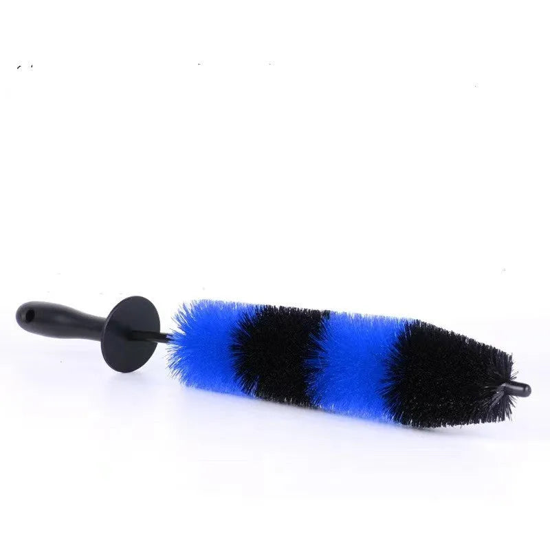 26-piece car wash brush set with PP plastic construction for automotive cleaning