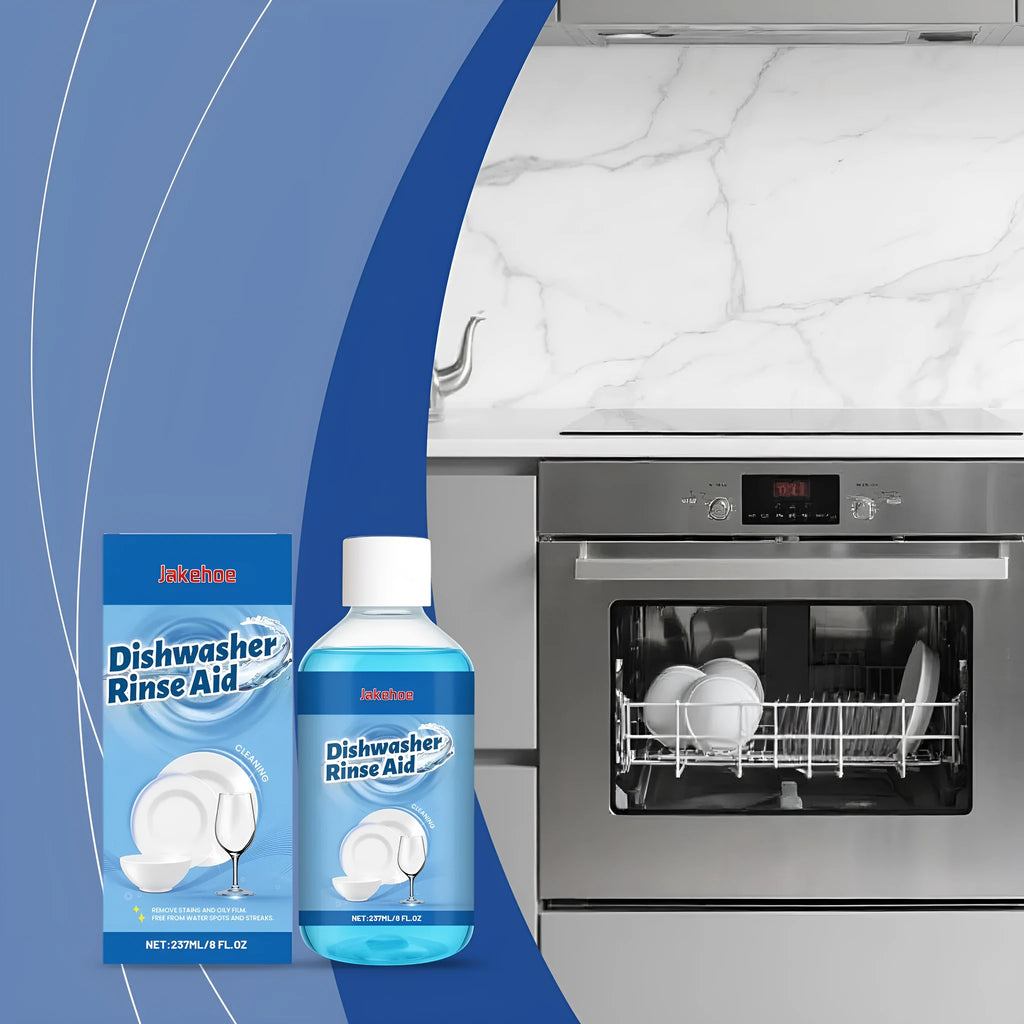 237mL dishwasher cleaning aid bottle for automatic dishwashers stain removal