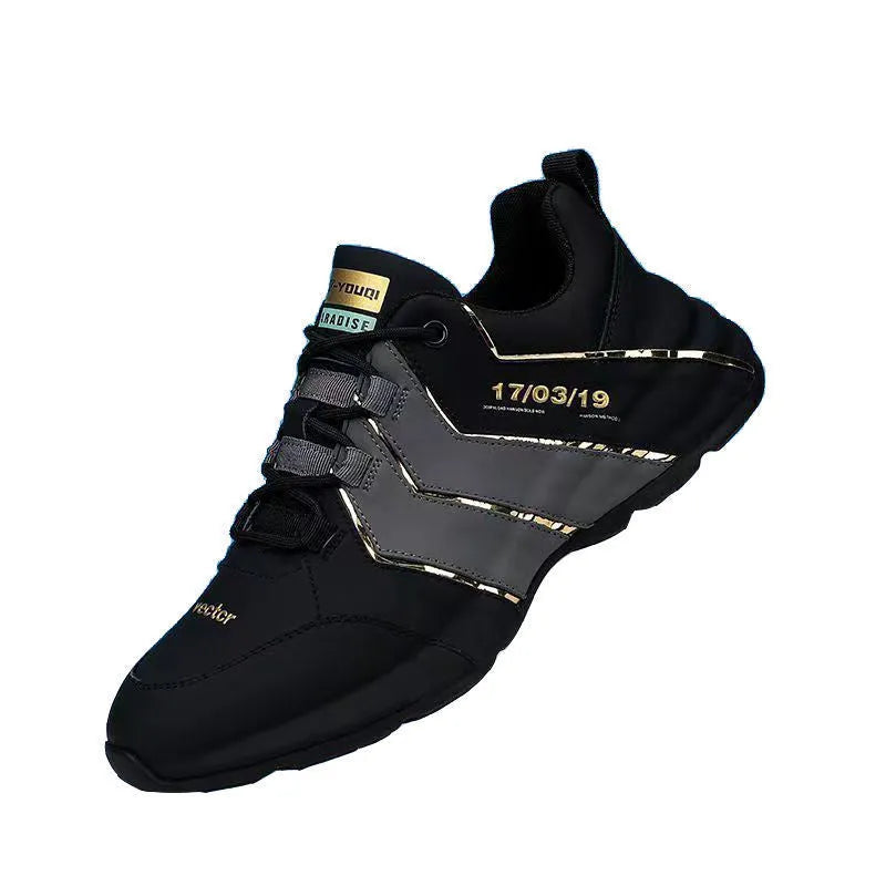 Teenagers casual sneakers with thick plastic sole and mesh lining in multiple colour options
