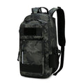 Orange and black outdoor hiking backpack with 20-35 litre capacity