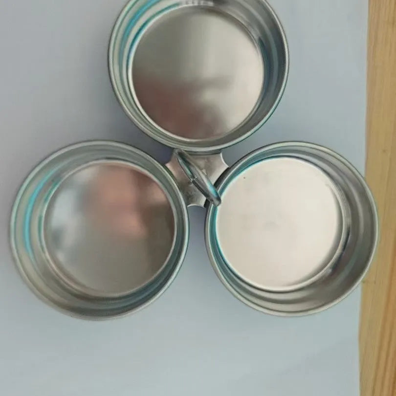 Stainless steel heart-shaped mini egg steamer for cooking boiled eggs and egg stew dishes