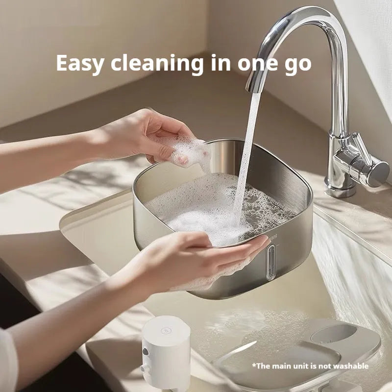 Stainless Steel Cat Water Dispenser 32L Smart Wireless Charging Lithium Battery Induction Pet Fountain for Cats Indoor Use Pawang Colour