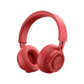 Sports wireless Bluetooth headset in black, green, grey, or red colours with 18-hour battery