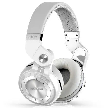 Bluedio T2 Plus Bluetooth wireless headphones in black, blue, red, or white colour options