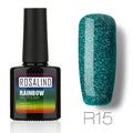 ROSALIND phototherapy gel nail polish bottle in shade RBR, 8ml, UV LED cure gel with high gloss finish