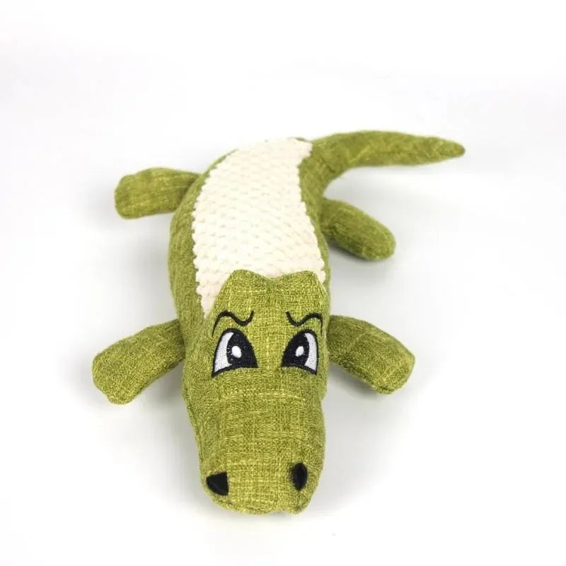 Blue, green and red corn on the cob plush toys for cats and dogs with crinkle sound.