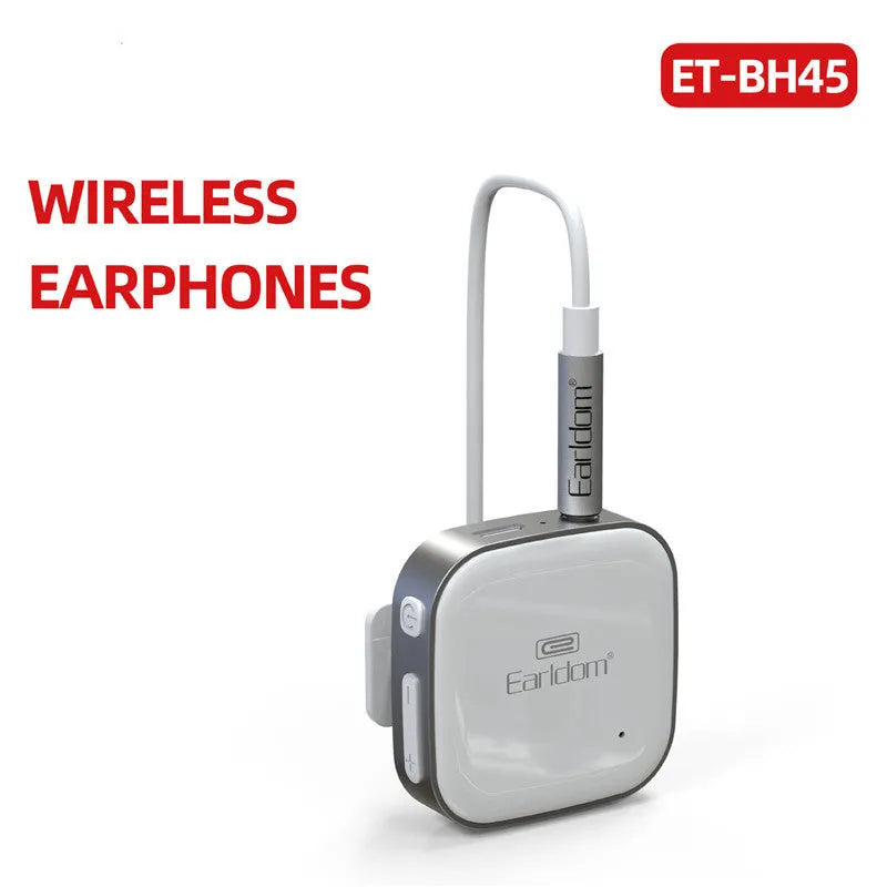 Bluetooth lavalier running headset with clip attachment and multiple colour options