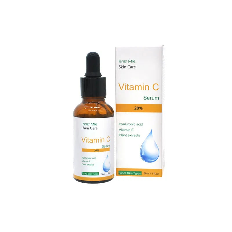 30ml Vitamin C serum bottle undiluted skincare essence for uneven skin tone