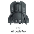 Creative bat chariot Bluetooth headset cover for AirPods in black TPU silicone