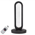 38W UV disinfection lamp with ozone steriliser, white plastic housing, remote control, 200x140x400mm, UK plug
