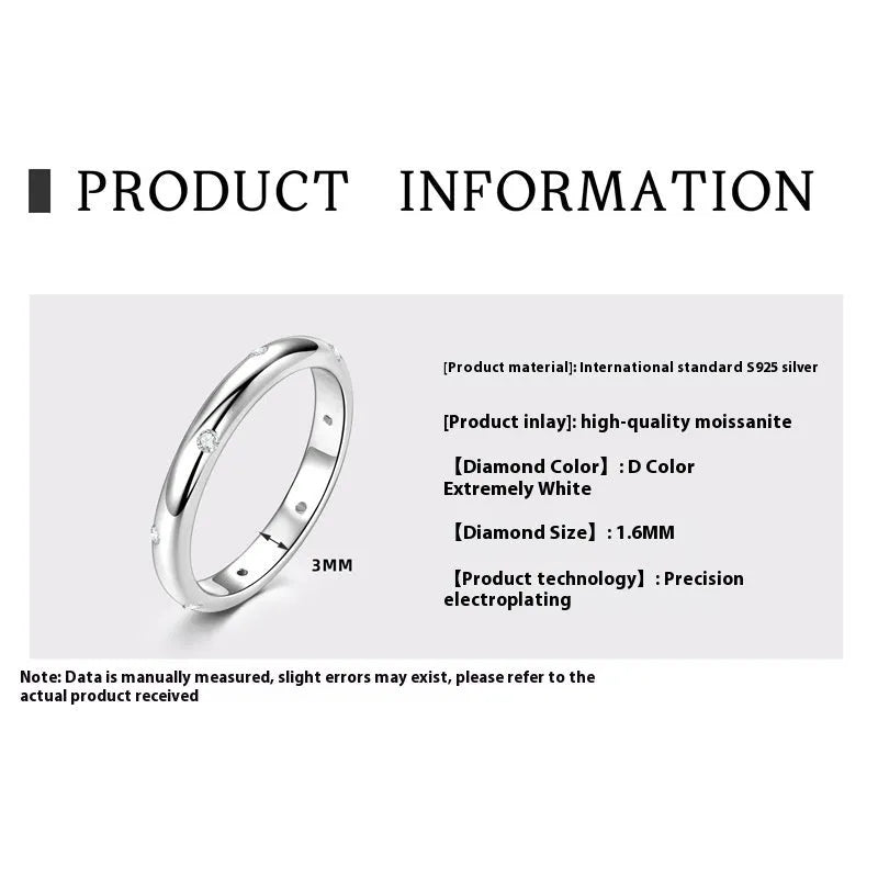 Minimalist geometric bracelet ring in sterling silver, gold, or platinum on a plain background.