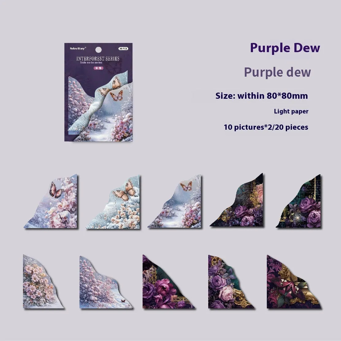 DIY hand account notebook in various colours with printed decorative images