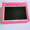 Huawei Enjoy 10.1-inch tablet inside a black EVA foam protective case showing front and back views.