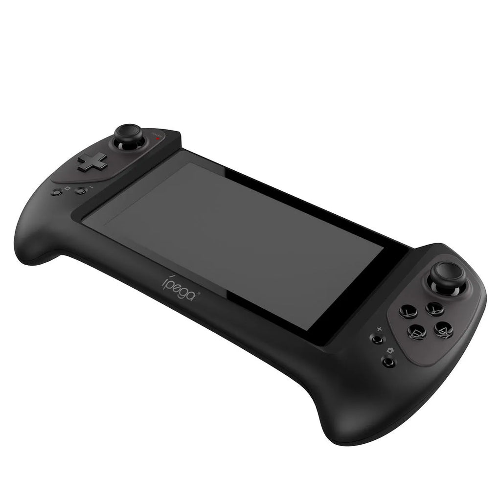 Black N-Switch Bluetooth wireless gamepad controller with ergonomic curved grip and Type-C connector