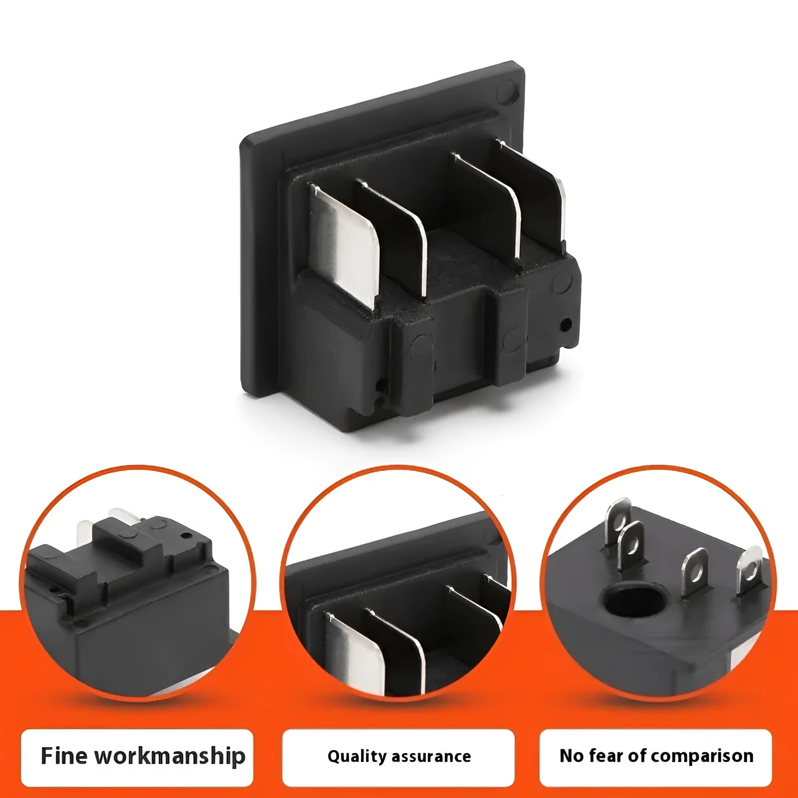 Electric tool pin copper conductive sheet accessory with ABS housing for Mivoch battery clip models