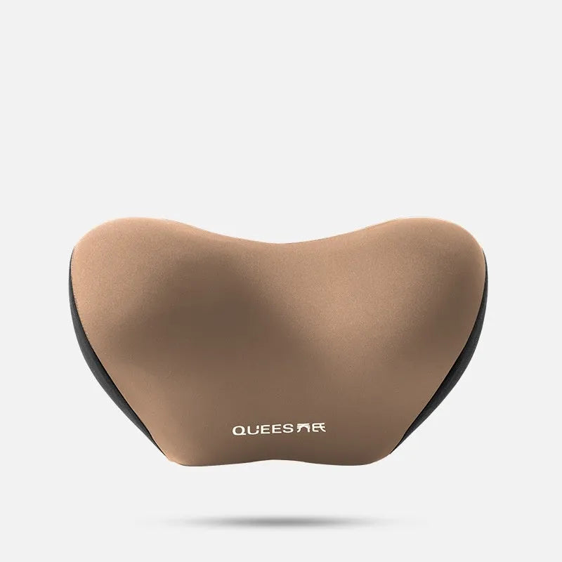 Automotive waist support cushion with memory foam in choice of five colours for car seat comfort