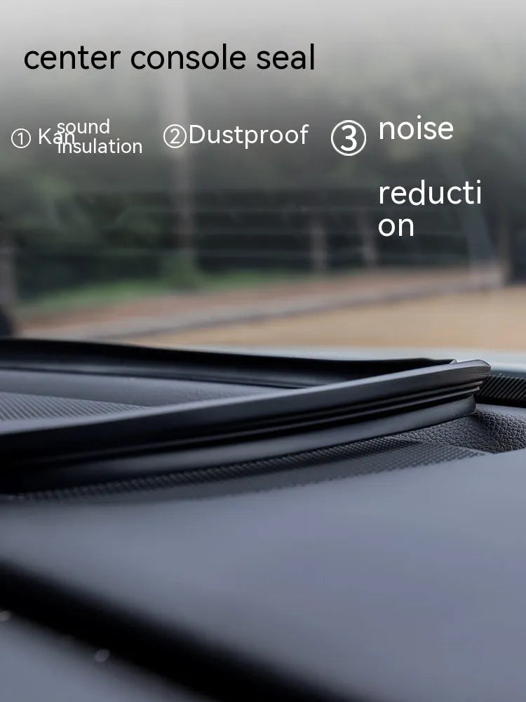 Mitsubishi Outlander dashboard soundproof seal strip with six card slots measuring 1.6 metres