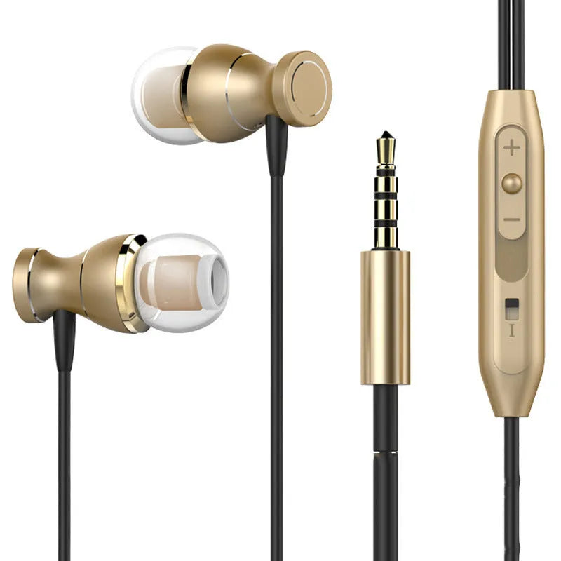 Universal in-ear headphones with 3.5mm plug and TPE cable in choice of colours