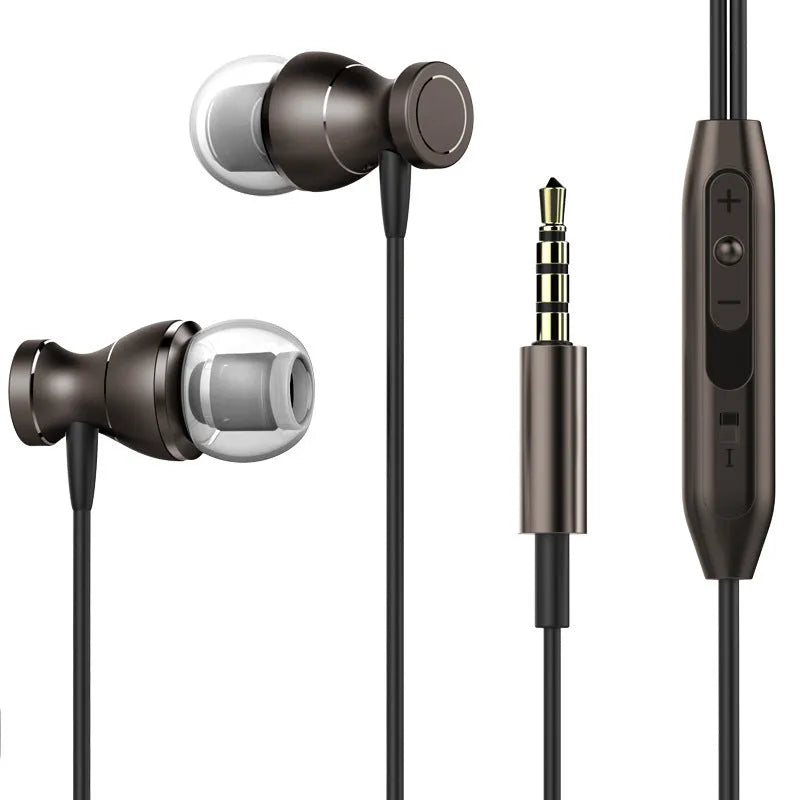 Universal in-ear headphones with 3.5mm plug and TPE cable in choice of colours