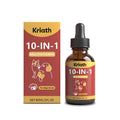 60ml bottle of pet multivitamin oral liquid supplement for dogs and cats with dropper