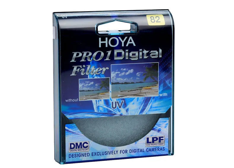 Black circular camera filter protector lens cap for multiple bayonet sizes on a camera lens.