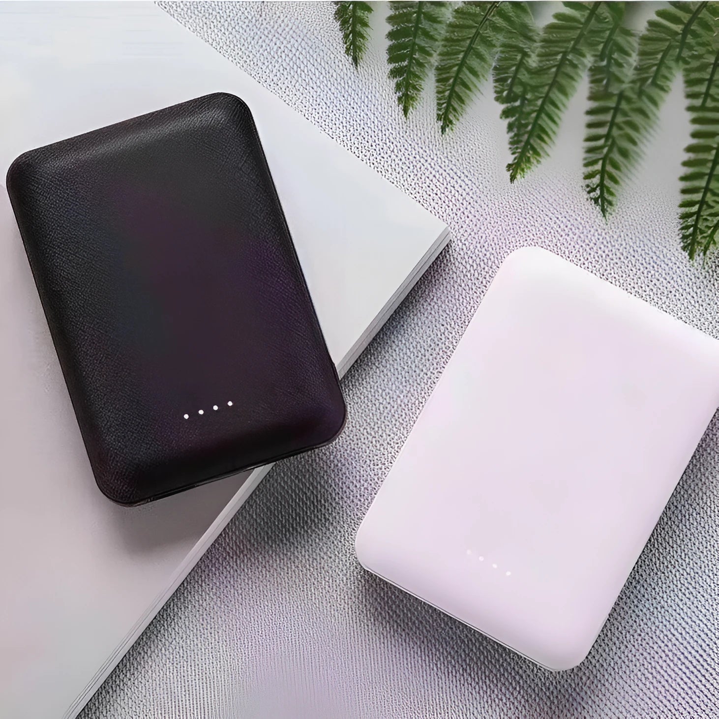 Portable mini mobile power supply with plastic shell