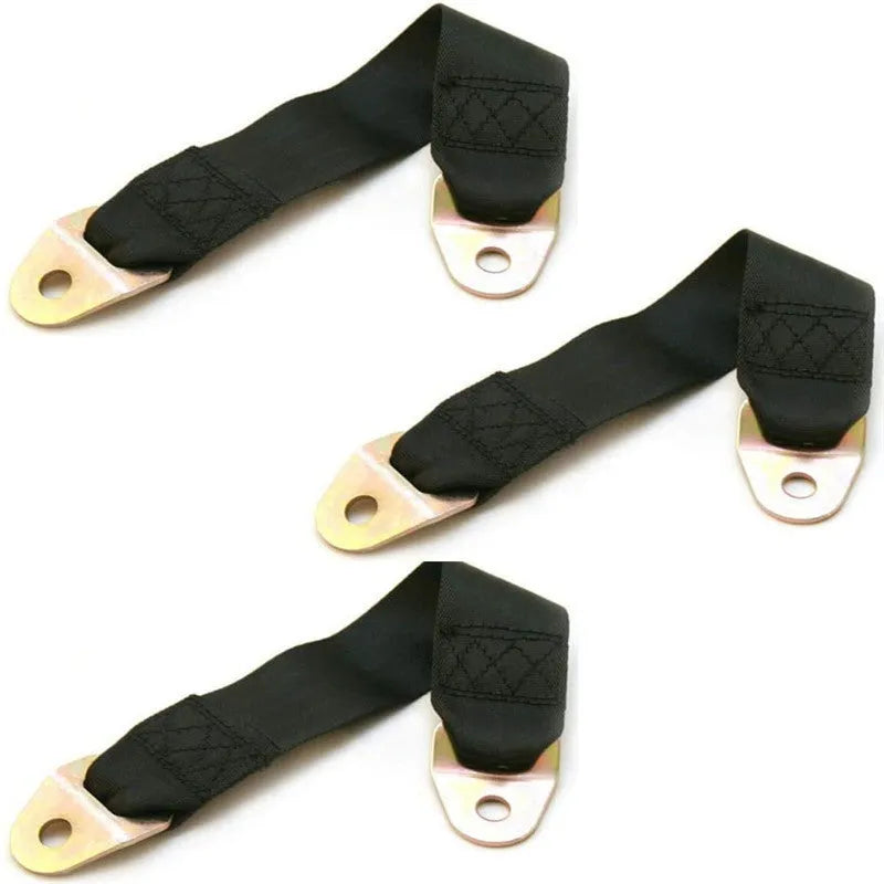 Polyester door fixing belt with screws and nuts for securing doors in position