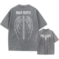 Men's oversized cotton t-shirt with drop shoulder sleeves in solid colour