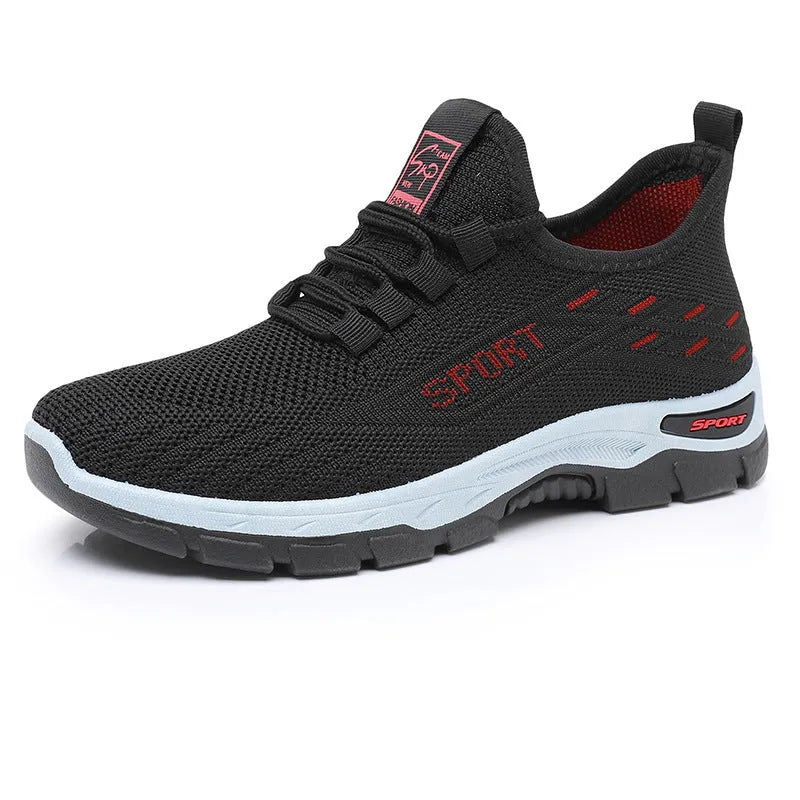 Casual sneakers with low-top design and round toe in various colours for men and women