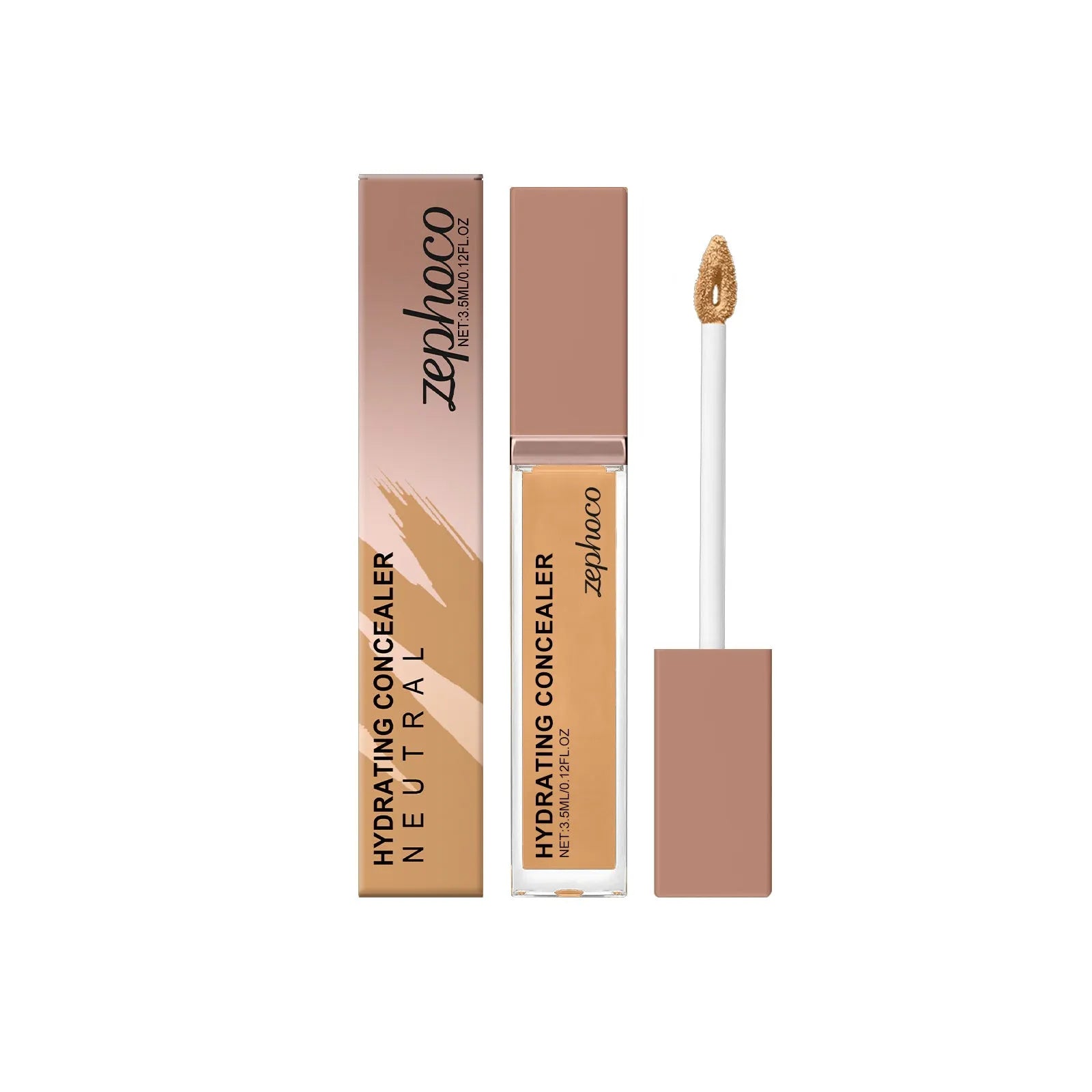 Tube of 3.5ml medium skin liquid foundation concealer from a beauty series.