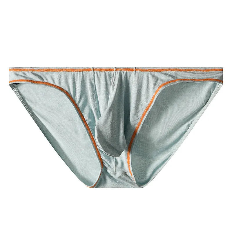 Men's modal fabric ice silk underwear with butt-lift design in five colour options