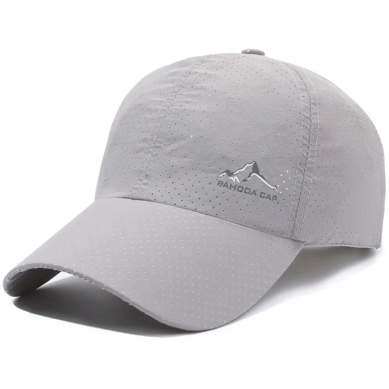 Korean style baseball cap with adjustable closure and dome crown in multiple colour options
