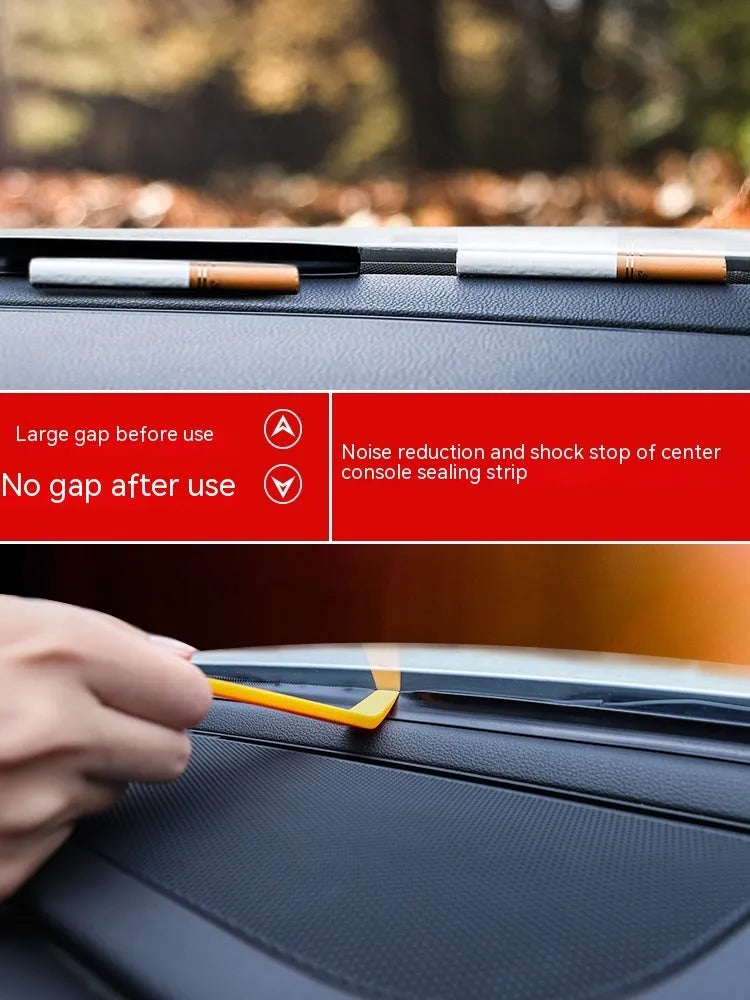 Mitsubishi Outlander dashboard soundproof seal strip with six card slots measuring 1.6 metres