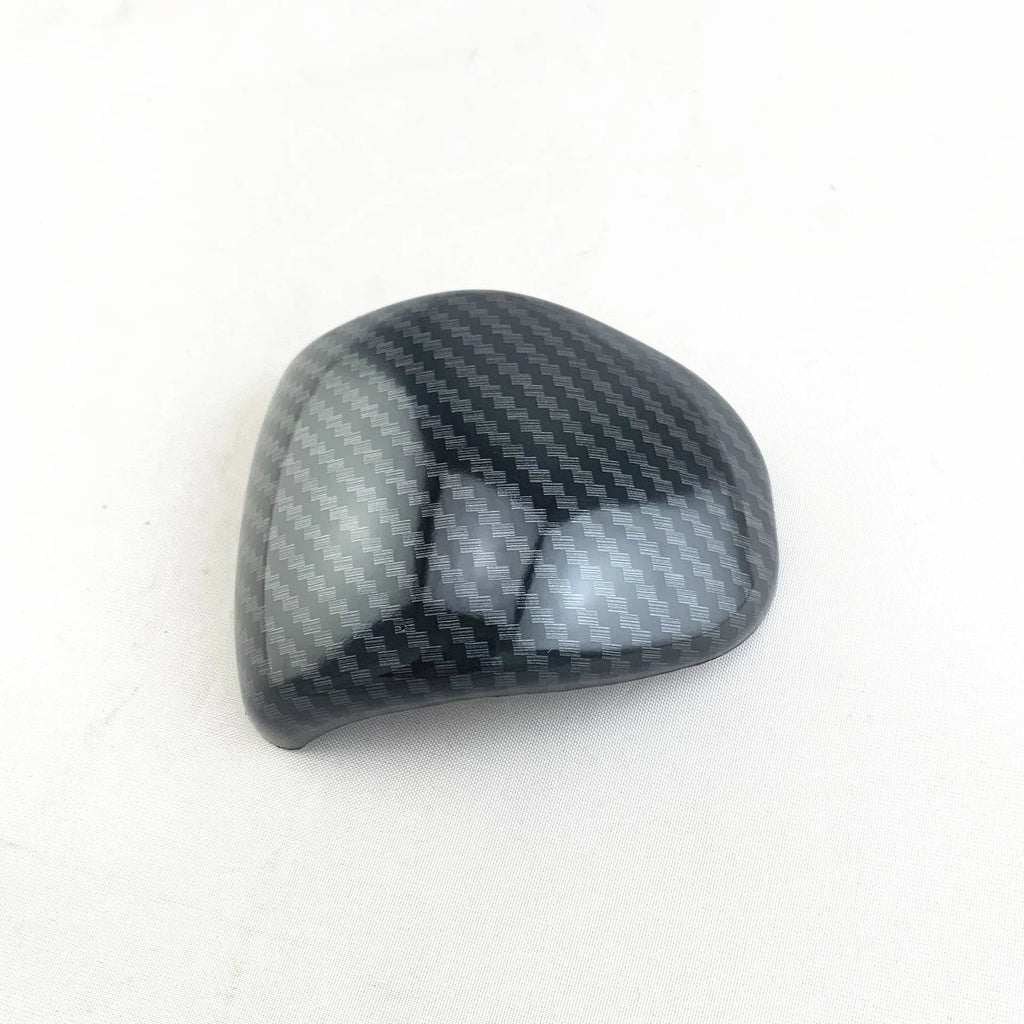 ABS plastic gear shift cover with carbon fibre pattern finish for car interior customisation