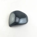 ABS plastic gear shift cover with carbon fibre pattern finish for car interior customisation