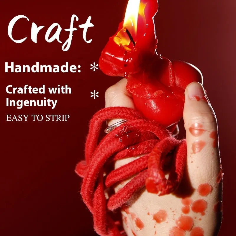 Low temperature soy wax candle in bikini shape, colour options: red, pink, purple.