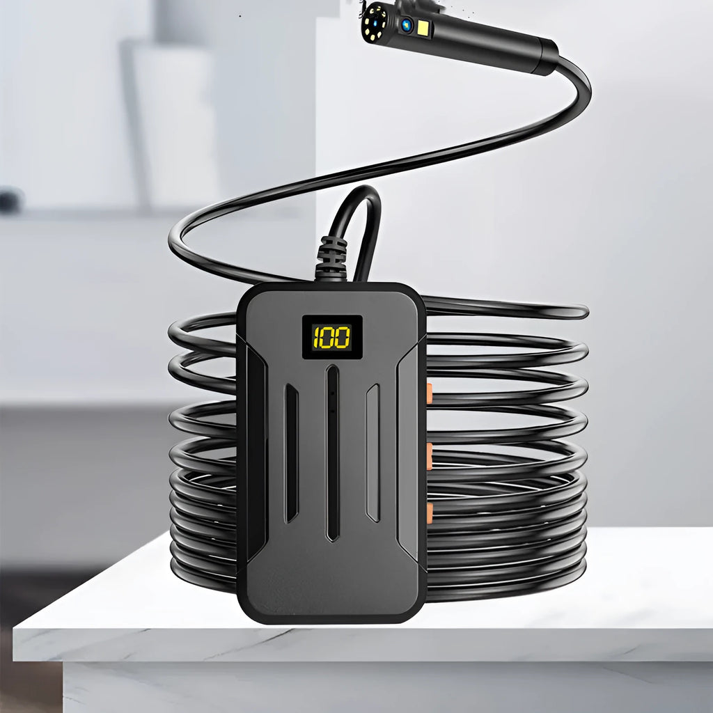 F300 wireless dual lens endoscope with IP68 waterproof rating and 5.5mm 8mm probe diameters