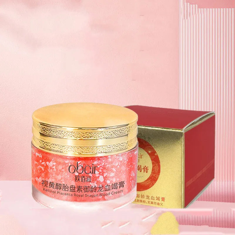 50g pot of retinol dragon's blood moisturising face cream for normal skin