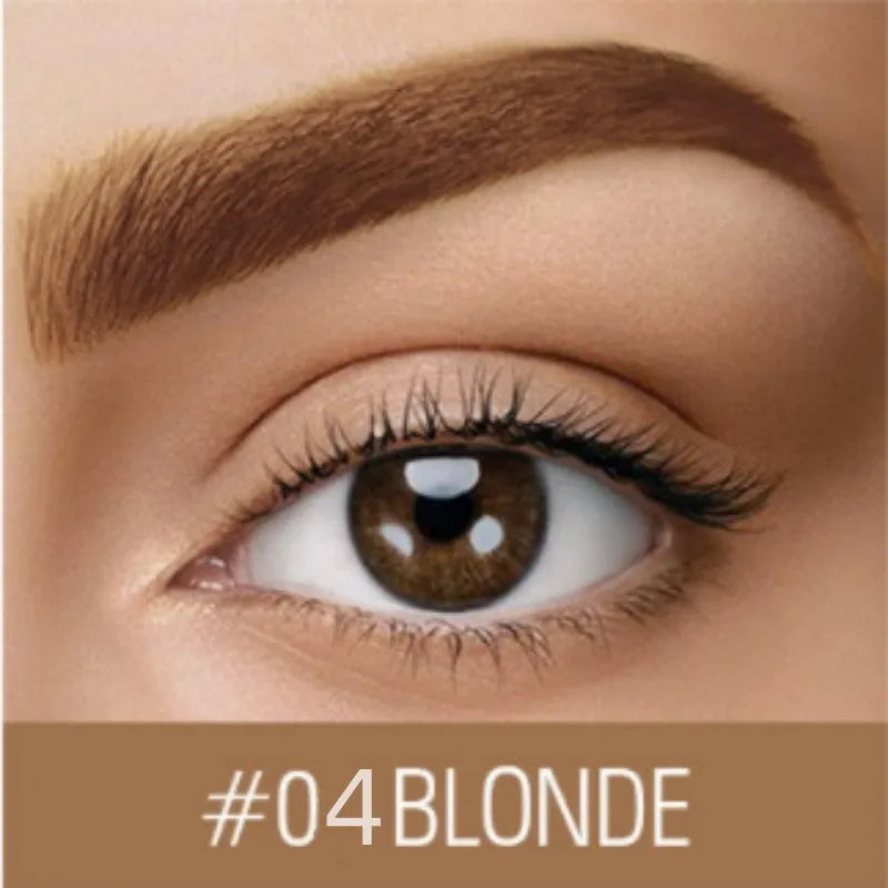 Waterproof eyebrow cream pencil in brown, black, dark grey and golden yellow shades
