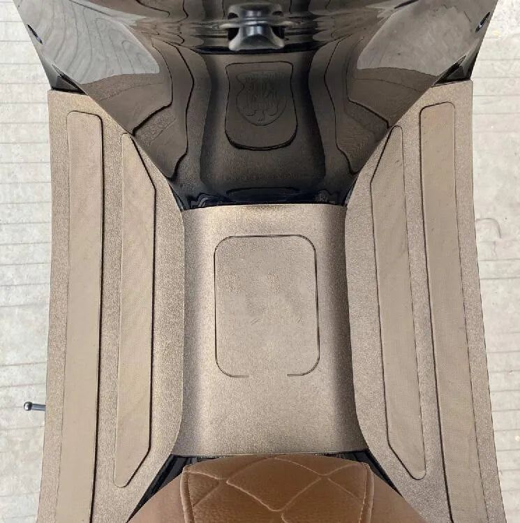 3D rubber motorcycle foot pad modification accessory for front foot positions