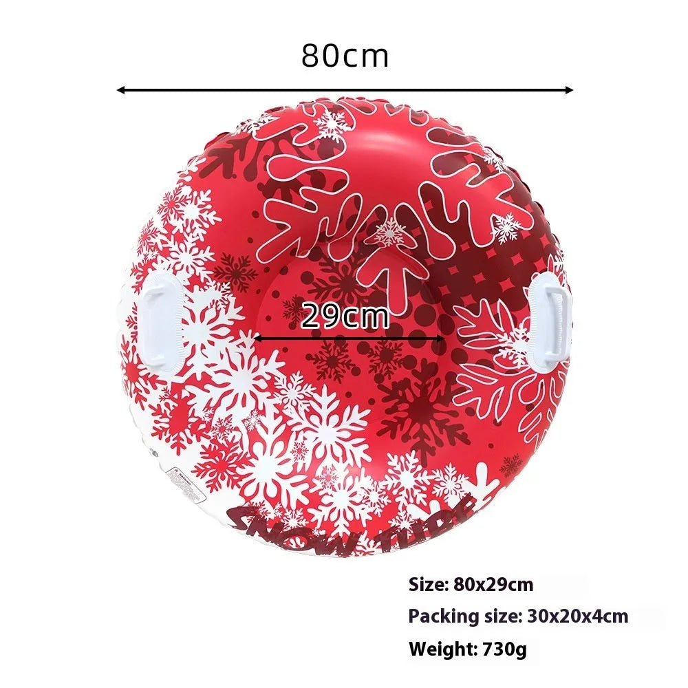 PVC skiing ring toy for children in winter colour options