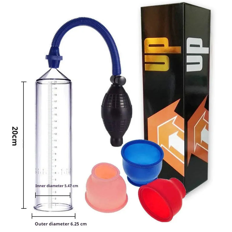Silicone cover accessory kit for male penis simulator with cup and connecting pipe