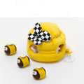 Pet dog food hiding educational toy in honey-digging pattern with sound bees for slow feeding