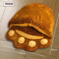 Winter semi-closed cat nest in bear claw fluffy style