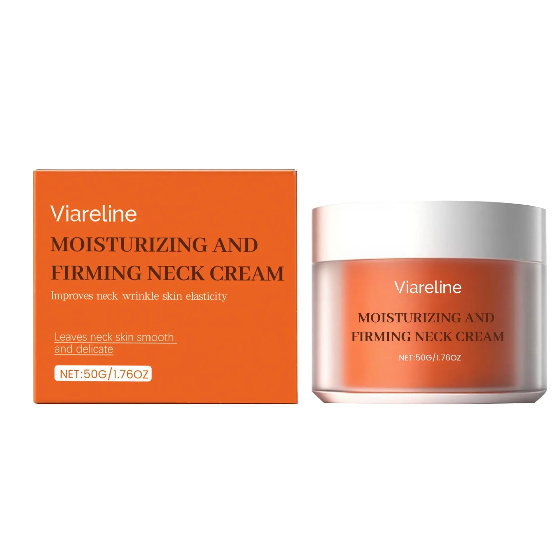 50g jar of Daily Neck Contour Skin Moisturising Care Cream in 6.3x6.3x4.5cm packaging
