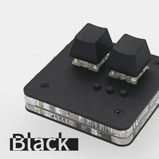 USB wired mini keyboard with touch panel in choice of white, grey, black or pink colours