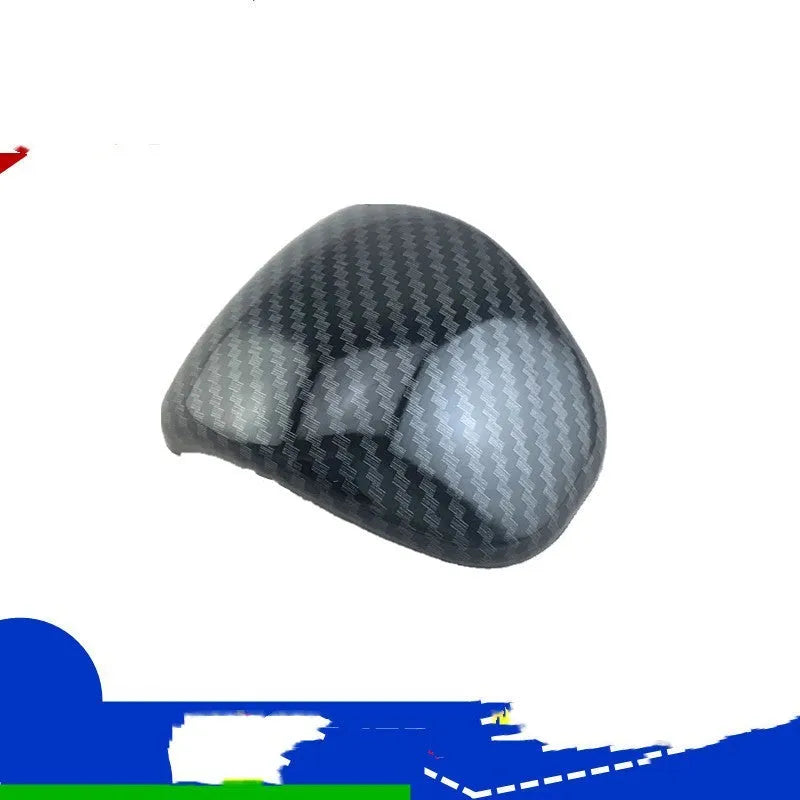 ABS plastic gear shift cover with carbon fibre pattern finish for car interior customisation